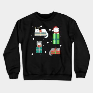 Christmas Cats Crewneck Sweatshirt